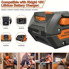 NEW PACK For Ridgid 18V R840085 8.0Ah Hyper Lithium Battery Rigid 18Volt R840087
