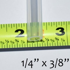 ULTRA CLEAR PURE SILICONE TUBING BY THE FOOT – ALL SIZES