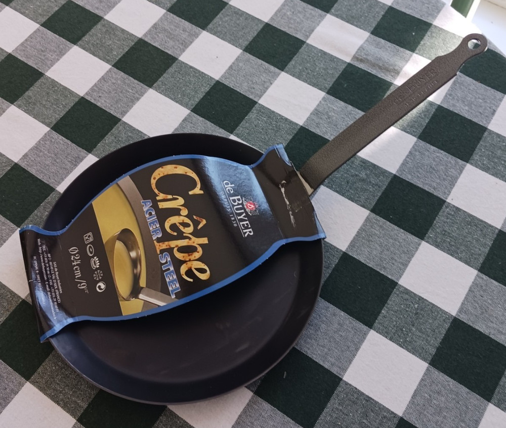 de Buyer Made In France Crepe Acier Steel 9 1/2″ New with Tags