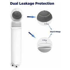 1812/2012 RO Membrane Housing Kit for 24-150 GPD Reverse Osmosis Water Purifier