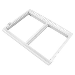 White Crisper Drawer Cover Frame Fit For Frigidaire Refrigerator 240364787 New