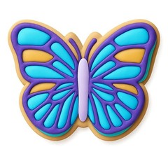 Majestic Monarch Butterfly Cookie Cutter & Stamp, Fondant, Clay – 4×3.3″