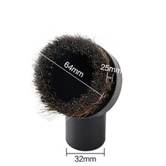 Vacuum Dusting Brush Attachment 1-1/4″ 32mm Round Universal Fit Cleaner Tool
