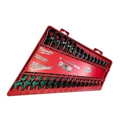 Milwaukee 48-22-9416 15pc Ratcheting Combination Wrench Set – SAE