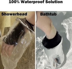 Gentle Silicone Cast Protector – 100% Waterproof Arm Cover for Adults