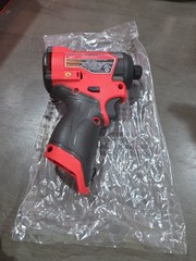 Milwaukee M12 Fuel 1/4in Hex Impact Driver – Red (3453-20)