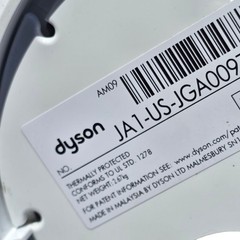 Dyson AM09 Hot + Cool Jet Focus Oscillating Fan Heater Works White Silver