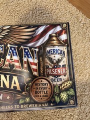 American Beer ABA Spirits Vinyl Banner Shop Mancave