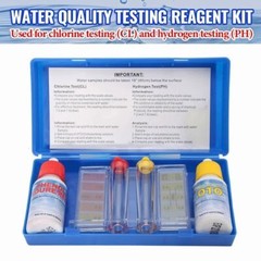 HORMY 2 Way Swimming Pool Testing Kit Water Tester For Chlorine and Ph Test USA