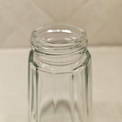Vintage Christofle Meribel Sugar Shaker Muffineer Caster Glass Silver France