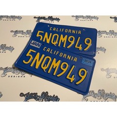 Gloss California Plate Wrap DIY Kit (DIFRENT COLORS AVALIABLE ) KIT 2 PLATES