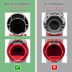 Low Reach Adaptor Compatible with V7 V8 V10 V11 V15 Vacuum Cleaner Conversion