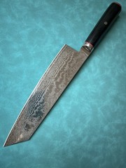210mm 8″ Kiritsuke Chef Knife S35VN Powder Steel Damascus G10 HRC61 Mosaic