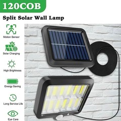 1200000lm LED Solar Street Light Security Flood Lamp Motion Sensor Outdoor Wall