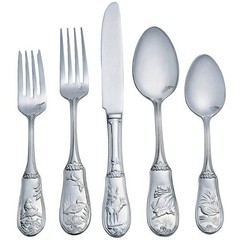 Spode Woodland 18/10 Stainless Steel 20pc. Flatware Set (Service for Four)