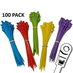 Mounting Head Cable Ties – Screw, Nail, – Size & Color Options – Electriduct