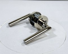 Baldwin Reserve Tube Privacy Door Lever Set in Polished Nickel – PVTUBCRR055