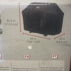 7131 Grill Cover is specifically designed for the Weber Genesis II 4 Burner