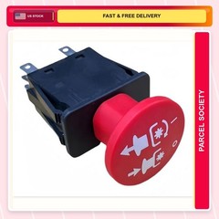 Pto Switch 2-way Blade Brass Mower Normally Open Red 1.0 Count Home Household