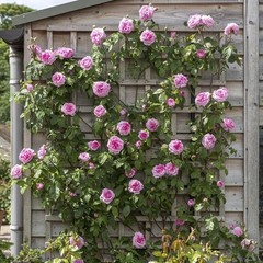 300+Mixed Climbing Rose Rosa Seeds for Planting Outdoors -Heirloom Garden red