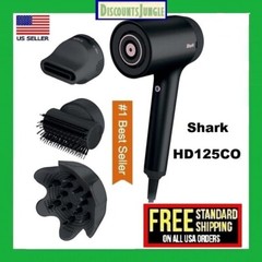 Shark HyperAir IQ Hair Dryer Ultra-Fast Drying No Heat Damage Style That HD125CO