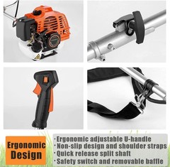 58CC 4 in 1 Grass String Trimmer 2-Stroke Brush Cutter Gas Trimmer Weed Eater US