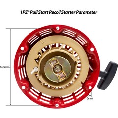 Pull Start Starter Recoil W/ Cup 4HP 5.5HP 6.5HP Honda GX120 GX160 GX168 GX200