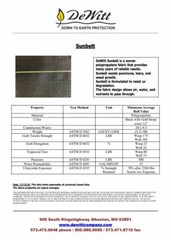 DeWitt Woven Ground Cover Landscape Fabric SUNBELT 12’x300′ 3.2 OUNCE FOLDED!!