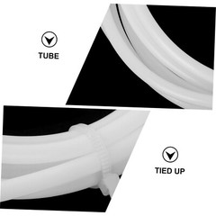 Clear Translucent PTFE Tubing Capillary Tube Pipe Hose -200℃ ~ 260℃ High Temp