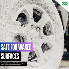 3D Wash N Wax Car Wash Soap – pH Balanced, Easy Rinse, Scratch Free Soap with Wa