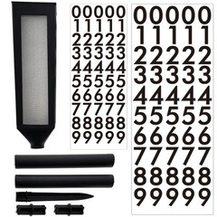 NEW! Solar Powered Address Stake – Wireless LED Light House Number -Customizable