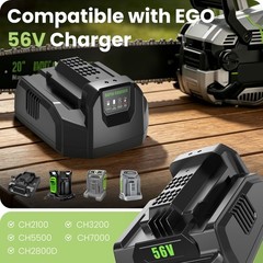 7.5Ah Lithium Battery / Charger For EGO Power+ 56V BA2800 BA2800T BA4200 BA1400