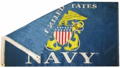 3×5 US United States Navy Shield 3’x5′ Premium Quality 100D Polyester Flag (RUF)