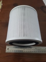 HEPA Air Purifier Replacement Filter 5 1/4 Long, Inner Diameter 3 1/2