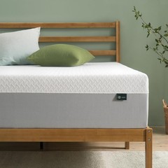 Memory Foam Mattress Queen Green Tea Breathable Safe CertiPUR US