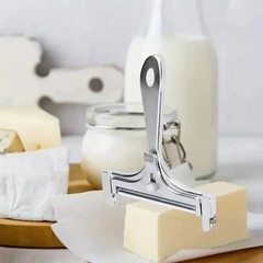 Stainless Steel Adjustable Cheese Slicer Wire Cutter for Thick or Thin Slices