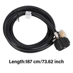 6FT Propane Adapter Hose LP Tank 1lb to 20lb Converter For QCC1 Type Gas Grill