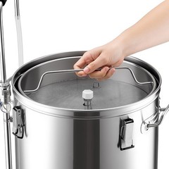Uimoso Home Beer Brewing System with Circulating Pipe, 16-Gallon Capacity