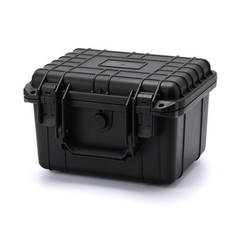 Waterproof Hard Case, 9.3x8x4.4 in, Foam Insert, IP67, Shock Proof, Tool Box