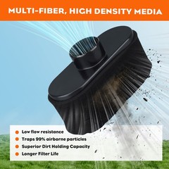 2Pcs Air Filter for Kawasaki FR651V FR691V FR730V FS481V-FS691V FS730V