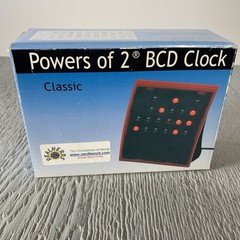 Anelace Binary Clock Powers of 2 BCD w/ Manual & Box WORKS