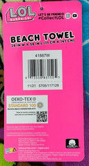 LOL Surprise! ~ Beach Towel 28in” X 58in” ~ 100% Cotton New!