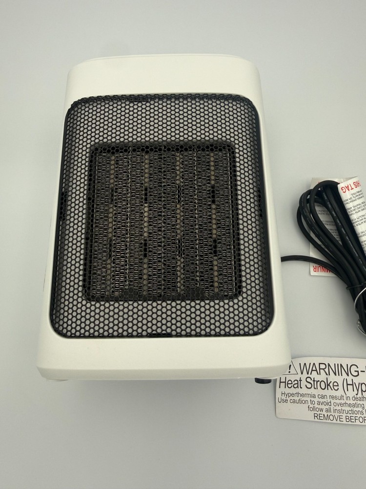 Mainstays 1500W Personal Ceramic Fan-Forced Space Heater – White – WSH10C2AWW