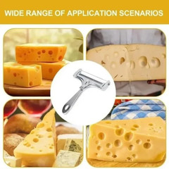 Stainless Steel Adjustable Cheese Slicer Wire Cutter for Thick or Thin Slices