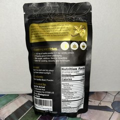 Madagascar 100% Organic Vanilla Powder for Baking, Coffee 3.53oz