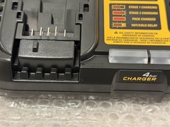 DEWALT DCB1104 12V/20V MAX 4A Li-Ion Fast Battery Charger, Black OEM Bulk