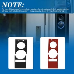 Replace Screen Protector For Ring Doorbell Pro Older Version w/double-sided tape