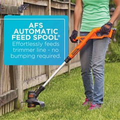 BLACK+DECKER 20V MAX* String Trimmer/Edger Kit, 10-Inch – LST201