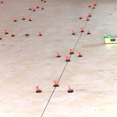 Reusable Anti-Lippage Tile Leveling System Positioning Kit wall and floor 1.5mm