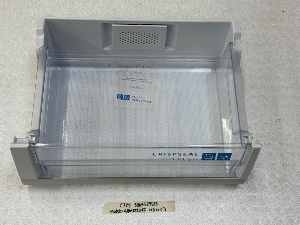 5304529585 Crisper Drawer for Frigidaire Model GRM2273BF Refrigerator C729